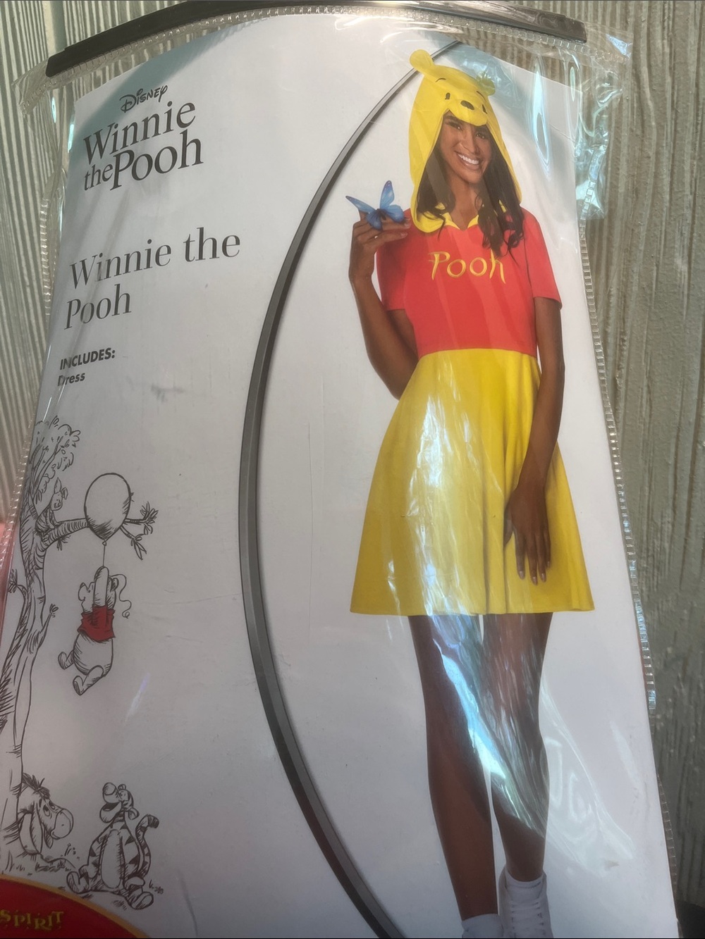 Disney Winnie the Pooh Red & Yellow Women’s Party Dress Costume